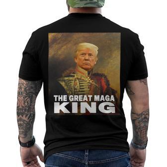 The Return Of The Great Maga King Men's Crewneck Short Sleeve Back Print T-shirt | Favorety CA