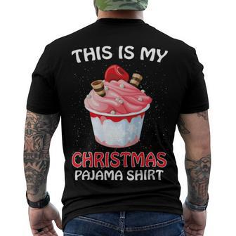 This Is My Christmas Pajama 878 Shirt Men's Crewneck Short Sleeve Back Print T-shirt | Favorety