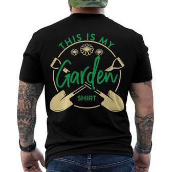 This Is My Garden Gardener Hoblandscape 551 Shirt Men's Crewneck Short Sleeve Back Print T-shirt | Favorety CA