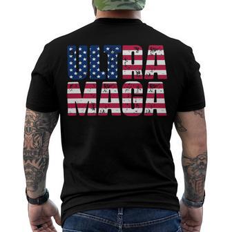 Ultra Maga And Proud Of It A Ultra Maga And Proud Of It V18 Men's Crewneck Short Sleeve Back Print T-shirt | Favorety CA