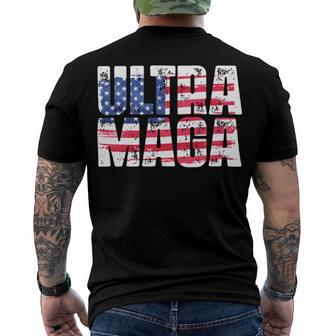 Ultra Maga And Proud Of It A Ultra Maga And Proud Of It V19 Men's Crewneck Short Sleeve Back Print T-shirt | Favorety DE