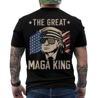 Ultra Maga And Proud Of It A Ultra Maga And Proud Of It V9 Men's Crewneck Short Sleeve Back Print T-shirt | Favorety UK