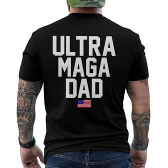 Ultra Maga Dad Ultra Maga Republicans Dad Men's Back Print T-shirt | Mazezy