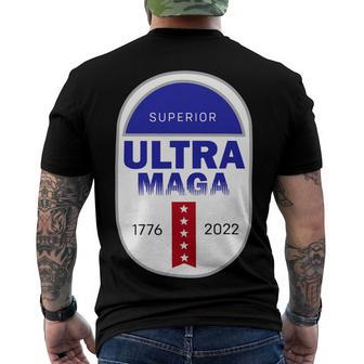 Ultra Maga Funny V2 Men's Crewneck Short Sleeve Back Print T-shirt | Favorety UK