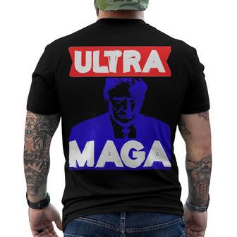 Ultra Maga Gift V3 Men's Crewneck Short Sleeve Back Print T-shirt | Favorety AU