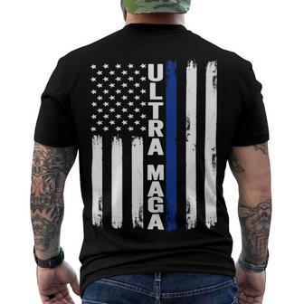 Ultra Maga Gift V4 Men's Crewneck Short Sleeve Back Print T-shirt | Favorety DE