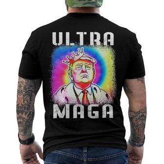 Ultra Maga Gift V5 Men's Crewneck Short Sleeve Back Print T-shirt | Favorety