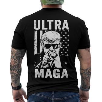 Ultra Maga Great Ultra Maga Gift Men's Crewneck Short Sleeve Back Print T-shirt | Favorety UK