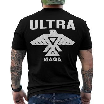 Ultra Maga Make America Great Again Proud Ultra Maga Ultra Maga Funny Men's Crewneck Short Sleeve Back Print T-shirt | Favorety AU