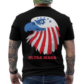 Ultra Maga Memorial Day Men's Crewneck Short Sleeve Back Print T-shirt | Favorety