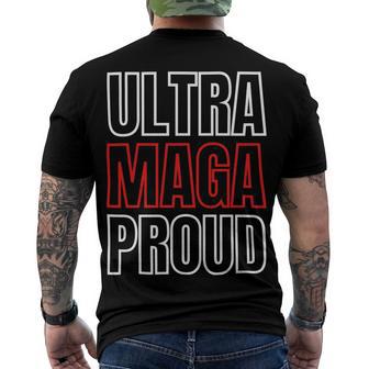 Ultra Maga Proud Patriotic Tshirt V2 Men's Crewneck Short Sleeve Back Print T-shirt | Favorety CA