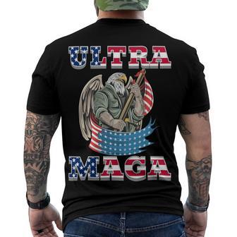 Ultra Maga Tshirts Men's Crewneck Short Sleeve Back Print T-shirt | Favorety