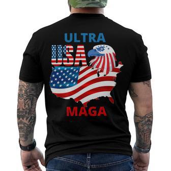 Ultra Maga Ultra Maga Funny Men's Crewneck Short Sleeve Back Print T-shirt | Favorety UK