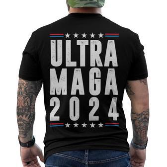 Ultra Maga Ultra Maga Funny Ultra Maga 2024 Ultra Maga And Proud Of Itultra Maga Proud V2 Men's Crewneck Short Sleeve Back Print T-shirt | Favorety