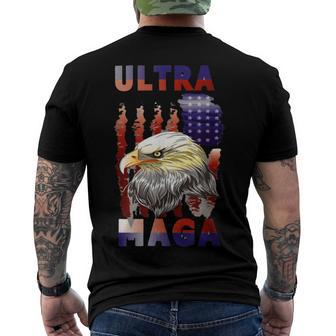 Ultra Maga V17 Men's Crewneck Short Sleeve Back Print T-shirt | Favorety CA