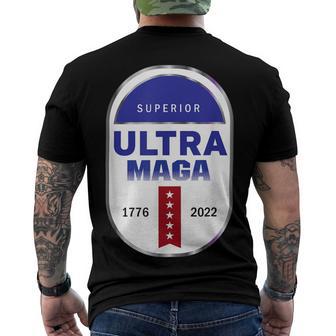 Ultra Maga V21 Men's Crewneck Short Sleeve Back Print T-shirt | Favorety CA