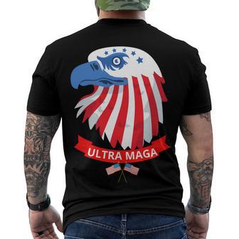 Ultra Maga V22 Men's Crewneck Short Sleeve Back Print T-shirt | Favorety CA