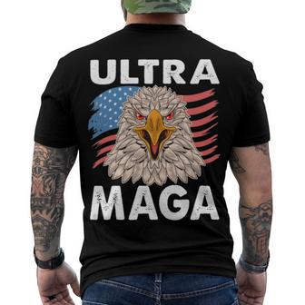 Ultra Maga V28 Men's Crewneck Short Sleeve Back Print T-shirt | Favorety CA