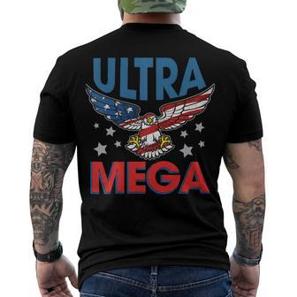 Ultra Mega Eagle Men's Crewneck Short Sleeve Back Print T-shirt - Monsterry UK