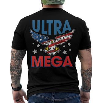 Ultra Mega Eagle Men's Crewneck Short Sleeve Back Print T-shirt | Favorety UK