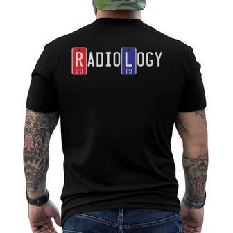 Unique 2019 Radiology Tech Graduation X-Ray Markers Men's Back Print T-shirt | Mazezy