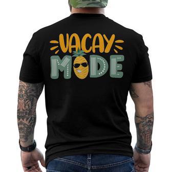 Vacation Mode 804 Trending Shirt Men's Crewneck Short Sleeve Back Print T-shirt | Favorety UK