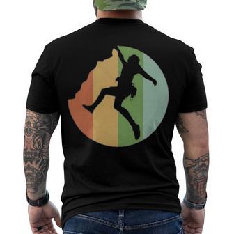 Vintage Retro Rock Climber 177 Shirt Men's Crewneck Short Sleeve Back Print T-shirt | Favorety UK