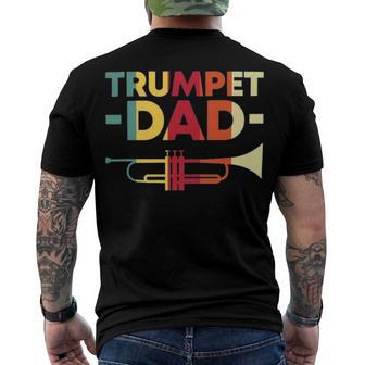 Vintage Trumpet Cool Retro Trumpet Player 159 Shirt Men's Crewneck Short Sleeve Back Print T-shirt | Favorety CA