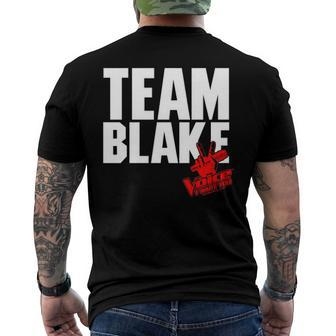 The Voice Blake Team Men's Back Print T-shirt | Mazezy