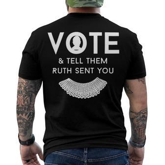 Vote And Tell Them Ruth Sent You 31 Shirt Men's Crewneck Short Sleeve Back Print T-shirt | Favorety UK