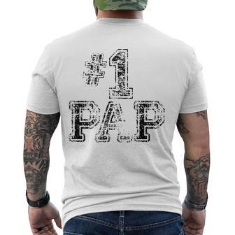 1 Pap - Number One Sports Jersey Tee Men's Back Print T-shirt | Mazezy