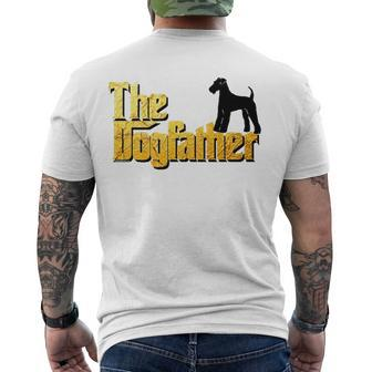 Airedale Terrier Airedale Terrier Men's Back Print T-shirt | Mazezy