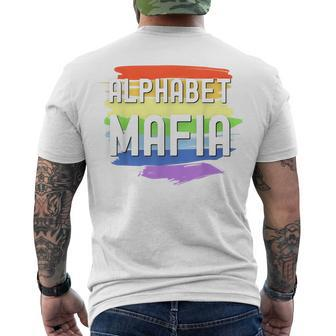 Alphabet Mafia Lgbtq Pride Sounds Gay Im In For Lesbian Men's T-shirt Back Print - Seseable