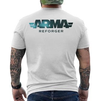 Arma Reforger Men's Crewneck Short Sleeve Back Print T-shirt | Favorety AU