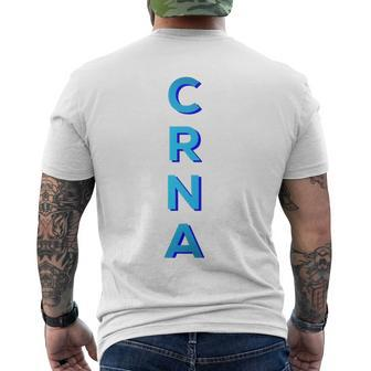 Awesome Bold And Clear Crna Week Men's Back Print T-shirt | Mazezy