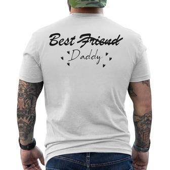 Best Daddy - Fathers Day And Birthday Men's Crewneck Short Sleeve Back Print T-shirt | Favorety UK