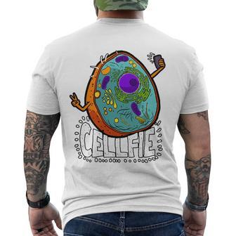 Biology Science Pun Humor For A Cell Biologist Men's Back Print T-shirt | Mazezy