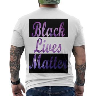 Black Lives Matter Minding My Black Owned Business Men's Crewneck Short Sleeve Back Print T-shirt | Favorety UK