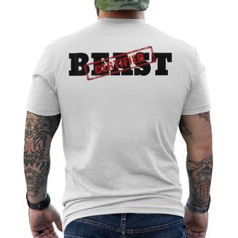 Certified Beast Athletic Workout Fitness 486 Trending Shirt Men's Crewneck Short Sleeve Back Print T-shirt | Favorety CA