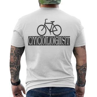 Cycologist Forever Sticker Men's Crewneck Short Sleeve Back Print T-shirt | Favorety CA