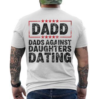 Dads Against Daughters Dating Men's Crewneck Short Sleeve Back Print T-shirt | Favorety UK