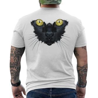 Death Rides A Black Cat Men's Crewneck Short Sleeve Back Print T-shirt | Favorety DE