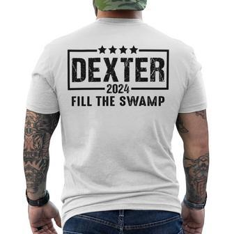 Dexter 2024 Fill The Swamp Men's Crewneck Short Sleeve Back Print T-shirt - Monsterry DE