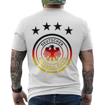 Die Mannschaft Germany Football Association Crest Men's Back Print T-shirt | Mazezy