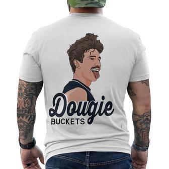 Dougie Buckets Men's Crewneck Short Sleeve Back Print T-shirt | Favorety