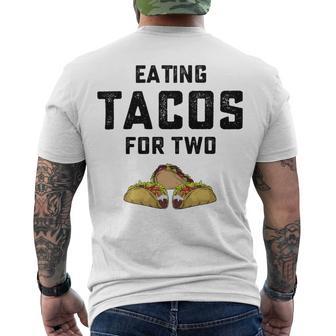 Eating Tacos For Two Men's Crewneck Short Sleeve Back Print T-shirt | Favorety AU