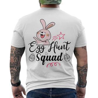 Egg Hunt Squad Men's Crewneck Short Sleeve Back Print T-shirt | Favorety AU