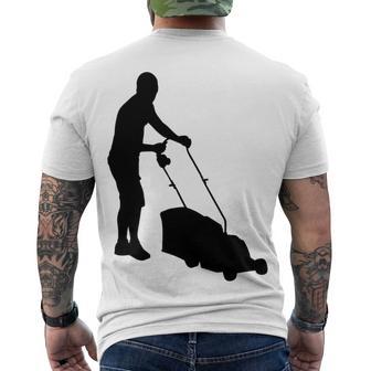 Evolution Lawn Mower 135 Shirt Men's Crewneck Short Sleeve Back Print T-shirt | Favorety AU