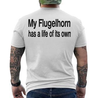 Flugelhorn Lightweight Sweatshirt V2 Men's Crewneck Short Sleeve Back Print T-shirt | Favorety CA