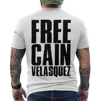 Free Cain Velasquez V4 Men's Crewneck Short Sleeve Back Print T-shirt | Favorety